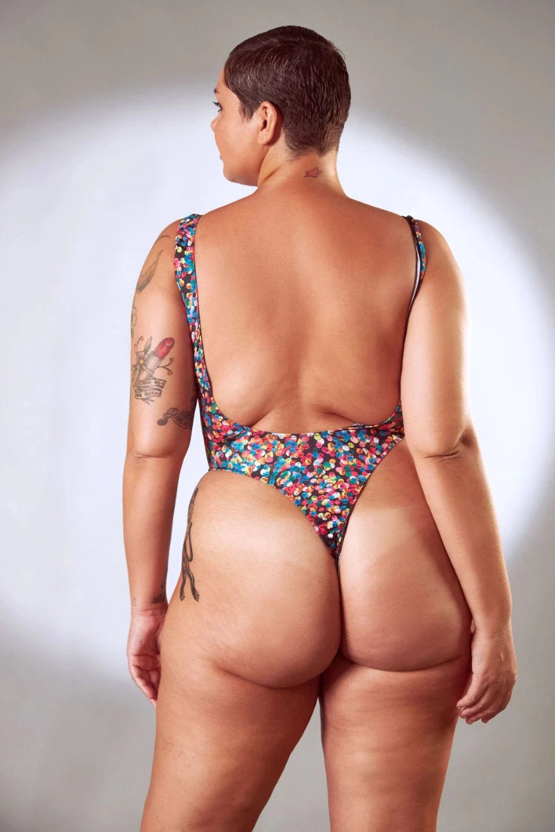 Rolling Perigo Bodysuit - Confetti 2 Rolling Perigo Bodysuit - Confetti - Image 2