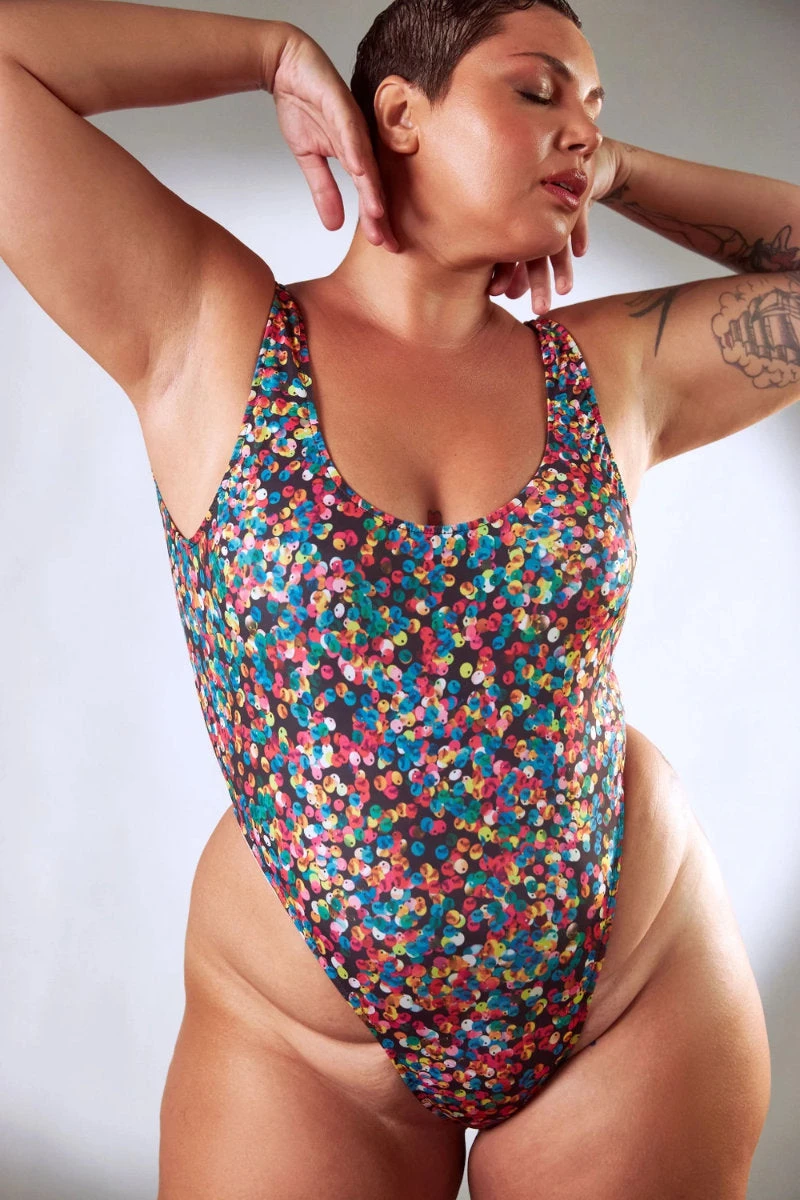 Rolling Perigo Bodysuit - Confetti 1 Rolling Perigo Bodysuit - Confetti
