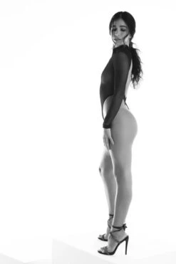 Rolling Cindy Bodysuit - Black -Pole Dance Clothing & Shoes Shop 12 7 1 125 day02rolling1800