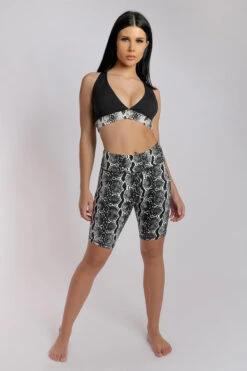 CXIX Gecko Grip Biker Shorts - Black Mamba -Pole Dance Clothing & Shoes Shop 20 08 20CreaturesofXIXEcom 114