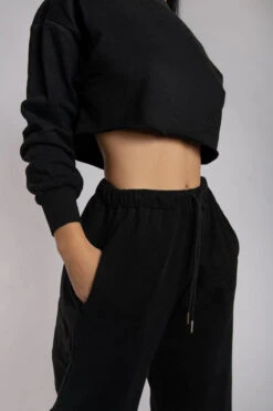 CXIX Oversized Cropped Jumper - Black -Pole Dance Clothing & Shoes Shop 20 08 20CreaturesofXIXEcom 46 5435d8c7 2787 4175 b376 cb07a1c51866