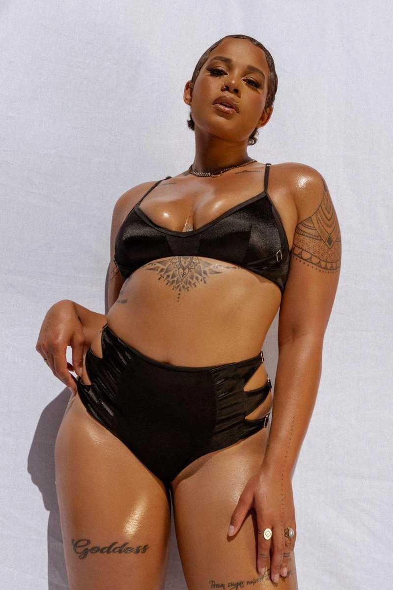 CXIX Aphrodite Bralette - Black 9 CXIX Aphrodite Bralette - Black - Image 9