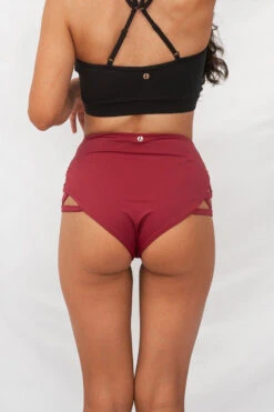 Lunalae High Waist Cross Section Shorts - Wine -Pole Dance Clothing & Shoes Shop 20210209 LunaLae 1652 1800x1800 b4bb2ab5 5e5f 470e b22a c7d5b6a732cf