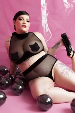 Rolling Gigi Shorts - Black -Pole Dance Clothing & Shoes Shop 2022 09 27 ROLLING 2886copy