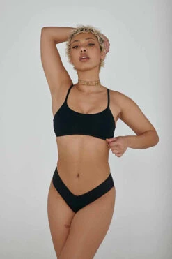 CXIX The Hills Bottoms - Ribbed Black -Pole Dance Clothing & Shoes Shop 21 08 06CreaturesEdits 232