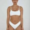 CXIX The Hills Bottoms - Ribbed White