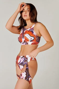 CXIX Dopamine High Suspender Bottoms - Trippin -Pole Dance Clothing & Shoes Shop 22 08 04CXIX 59