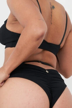 Lunalae Hannah Low Waist Bottoms - Recycled Black -Pole Dance Clothing & Shoes Shop 221011 LunaLae 51 2044 1