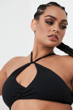 Lunalae Sage Top - Recycled Black -Pole Dance Clothing & Shoes Shop 221011 LunaLae 52 2052