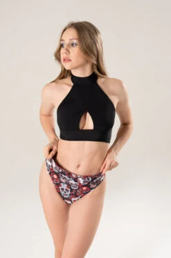 Shark Polewear Bali Shorts - Sugar Skulls -Pole Dance Clothing & Shoes Shop 30.01.21 08647