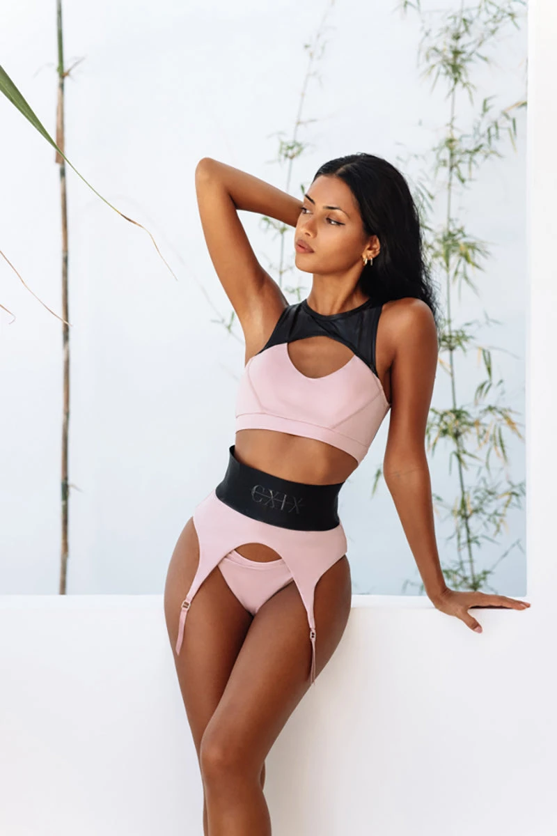 CXIX Snatched Garter Bottoms - Pink 1 CXIX Snatched Garter Bottoms - Pink