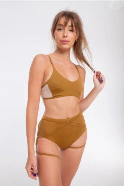 Nona Perkasa Angel Bottoms - Brass -Pole Dance Clothing & Shoes Shop AngelBottomBrass01