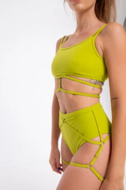 Nona Perkasa Angel Bottoms - Vert 7 Nona Perkasa Angel Bottoms - Vert -Pole Dance Clothing & Shoes Shop AngelBottomVert03