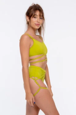 Nona Perkasa Angel Bottoms - Vert 6 Nona Perkasa Angel Bottoms - Vert -Pole Dance Clothing & Shoes Shop AngelBottomVert06