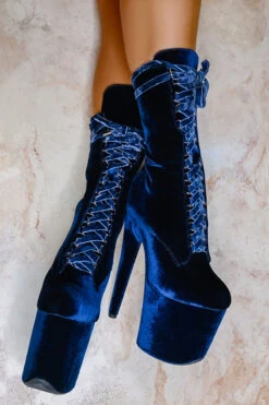 Hella Heels BabyDoll Velvet 8inch Boots - Old Money 11 Hella Heels BabyDoll Velvet 8inch Boots - Old Money -Pole Dance Clothing & Shoes Shop BabyDollVelvet8inchBoots OldMoney4 5282824a 08cc 4d7f 80e3 a77fac1a90d1