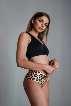 Pole Addict Back To Basics Top - Black -Pole Dance Clothing & Shoes Shop Back to Basics Top Sunrise Leop HP 3