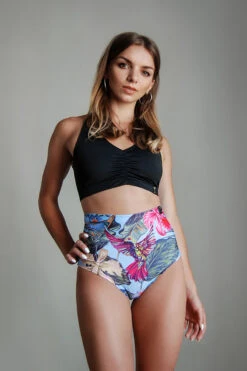 Pole Addict Back To Basics Top - Black -Pole Dance Clothing & Shoes Shop Back to Basics Top Tropical HW 1 e83c22ef d22b 4f5b aa21 13e604948cd4