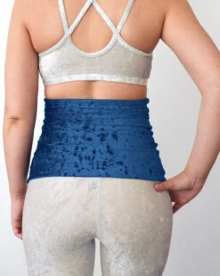 Dragonfly Back Warmer - Velvet Blue 11 Dragonfly Back Warmer - Velvet Blue -Pole Dance Clothing & Shoes Shop Blue3