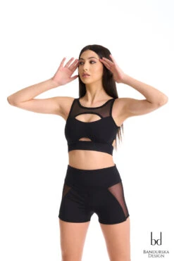 Bandurska Bonita Bottoms - Black -Pole Dance Clothing & Shoes Shop Bonita5 1