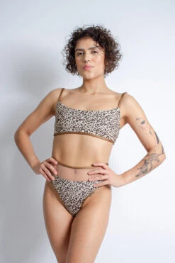 Rolling Vento Reversible Selva Bottoms - Beige Leopard/Chocolate -Pole Dance Clothing & Shoes Shop Copiade MG 7235