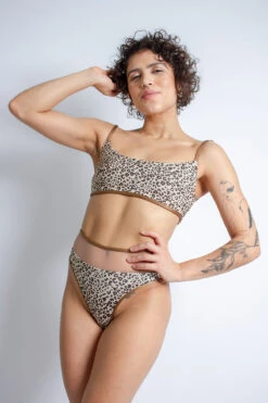Rolling Vento Reversible Selva Bottoms - Beige Leopard/Chocolate -Pole Dance Clothing & Shoes Shop Copiade MG 7241