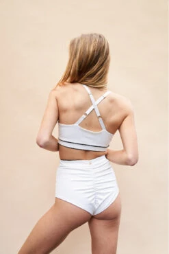 Lunalae Missy High Waist Bottoms - Recycled White -Pole Dance Clothing & Shoes Shop Copyof220701 LunaLae 16 0722 bd3e5fe4 6bf3 4a79 8e92 b2aacbd1f29d