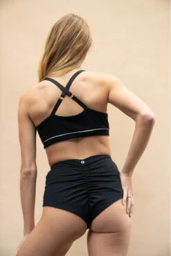 Lunalae Missy Top - Recycled Black -Pole Dance Clothing & Shoes Shop Copyof220701 LunaLae 17 0774