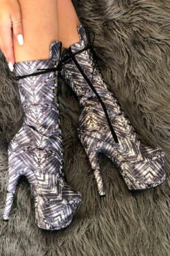 Hella Heels Cult Boots - 7inch -Pole Dance Clothing & Shoes Shop Cult 7 inch 2 f607e79f 6950 4a4d 8c5d bf9159399a69 1