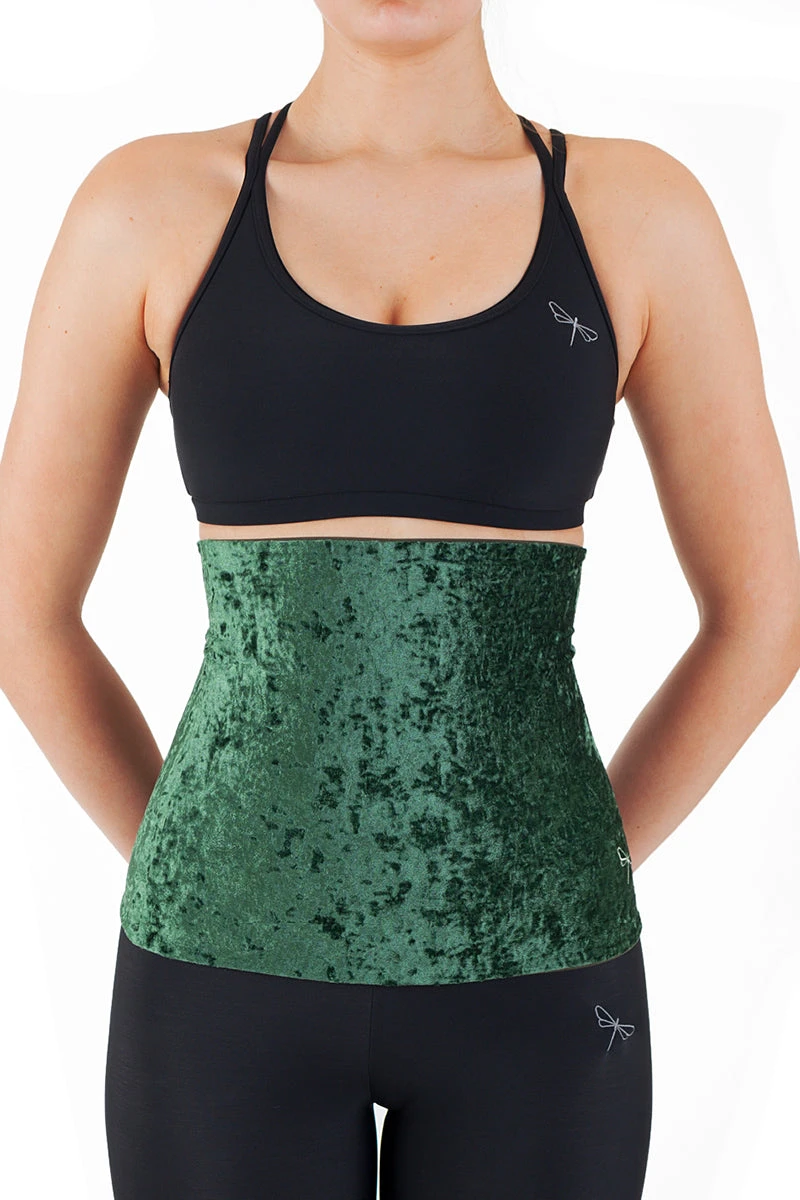 Dragonfly Back Warmer - Velvet Emerald 1 Dragonfly Back Warmer - Velvet Emerald