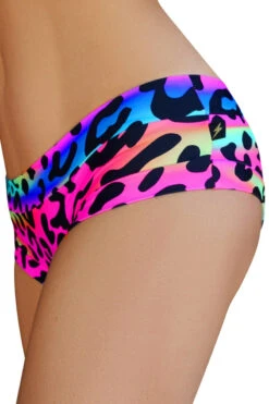 Cleo The Hurricane Hot Pants - Neon Leopard 5 Cleo The Hurricane Hot Pants - Neon Leopard -Pole Dance Clothing & Shoes Shop DSC00327