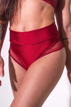 Sorte Feeling Myself Bottoms - Red 9 Sorte Feeling Myself Bottoms - Red -Pole Dance Clothing & Shoes Shop DSC05174 1