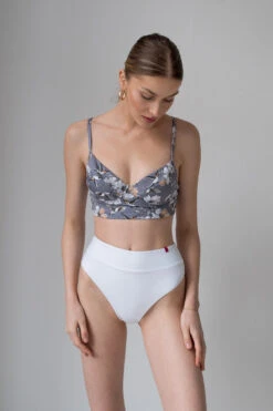 Pole Addict The Classic One Bottoms - White -Pole Dance Clothing & Shoes Shop DSC 3824