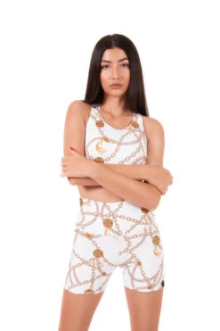 Pole Addict Biker Shorts - Aida Blanco -Pole Dance Clothing & Shoes Shop DSC 6269