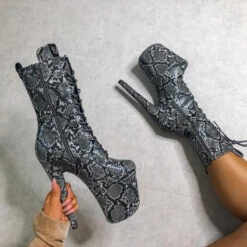 Hella Heels Maneater Boots - 8inch 12 Hella Heels Maneater Boots - 8inch -Pole Dance Clothing & Shoes Shop Edit lowres 13