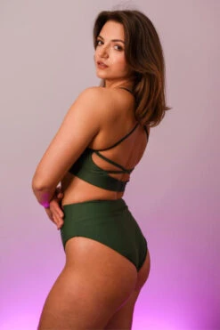 Pole Addict The Classic One Bottoms - Emeralde Light -Pole Dance Clothing & Shoes Shop Emeralde Isla