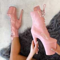 Hella Heels LipKit 8inch Boots - Candy Shop -Pole Dance Clothing & Shoes Shop File 007 Edit 2964d792 84fd 443f 82f9 3f096c3de0cc