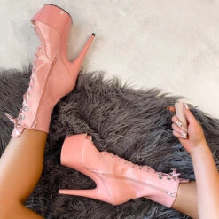 Hella Heels LipKit Open Toe 7inch Boots - Candy Shop -Pole Dance Clothing & Shoes Shop File 017 Edit 5f8a41ac b93b 49c3 b2ff 94c32aa70404