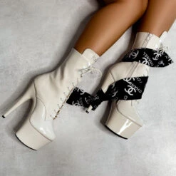 Hella Heels LipKit 7inch Boots - No Angel -Pole Dance Clothing & Shoes Shop File 020 Edit 5d7cd215 a60d 4ef0 af58 241eadf8fd54