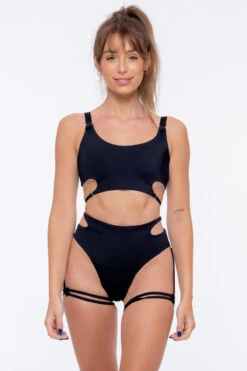 Nona Perkasa Gladiolus Top - Black -Pole Dance Clothing & Shoes Shop Gladiolusblack04 62f196c4 5cb9 404f 85c0 e2a77130f3fa