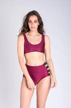 Paradise Chick High Waisted Shorts - Cherry -Pole Dance Clothing & Shoes Shop IMG 0014 copy 53387715 902a 4a86 b343 2f2133770f69