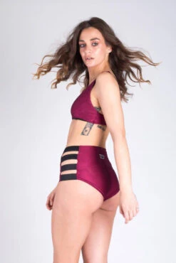 Paradise Chick High Waisted Shorts - Cherry -Pole Dance Clothing & Shoes Shop IMG 0024 227f6d8c ad0f 466d 80c1 9d8aa6d20f80