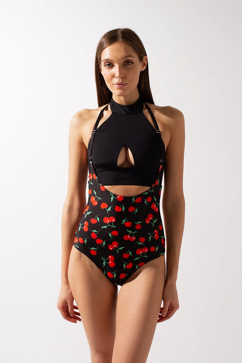 Shark Polewear Double-sided Sling Shorts - Cherry/Red 1 Shark Polewear Double-sided Sling Shorts - Cherry/Red