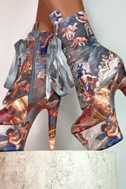 Hella Heels Renaissance 7inch Boots - Stairway To Heaven 7 Hella Heels Renaissance 7inch Boots - Stairway To Heaven -Pole Dance Clothing & Shoes Shop IMG 4406 125125125