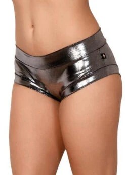 Cleo The Hurricane Hot Pants - Metallic Chrome 5 Cleo The Hurricane Hot Pants - Metallic Chrome -Pole Dance Clothing & Shoes Shop IMG 5810 large 65fdcf95 9086 4396 b420 f4b23741f13b