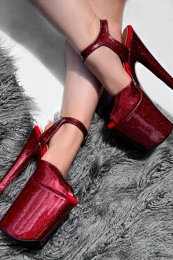 Hella Heels The Glitterati 8inch Stilettos - Kansass -Pole Dance Clothing & Shoes Shop IMG 7347