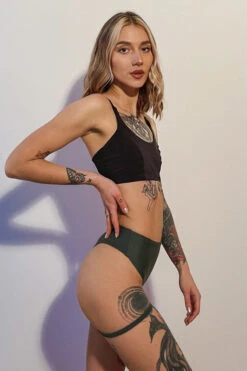 Pole Addict Bliss Top - Black -Pole Dance Clothing & Shoes Shop IMG 7789