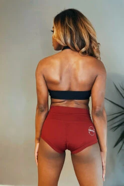 The Enviro Co. Smoove Shorts - Wine -Pole Dance Clothing & Shoes Shop IMG 8085