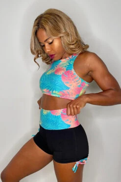 The Enviro Co. Drawstring Shorts - Tropical Vibes