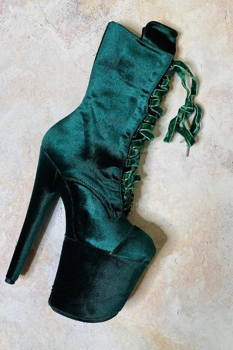 Hella Heels Classique Velvet Shoe Protector - NY Gangster 2 Hella Heels Classique Velvet Shoe Protector - NY Gangster - Image 2