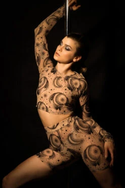 RAD Constellations Phoenix Top - Sand 7 RAD Constellations Phoenix Top - Sand -Pole Dance Clothing & Shoes Shop KXH26223